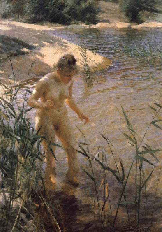 Anders Zorn Reflexer (Reflexions) oil painting picture